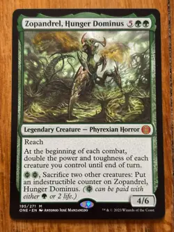 Zopandrel, Hunger Dominus - Phyrexia : All Will Be One - MTG - 195/271 - Image 1