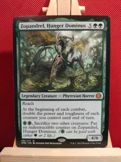 Zopandrel, Hunger Dominus - Phyrexia: All Will be One - Mythic - NM - MTG - Image 1