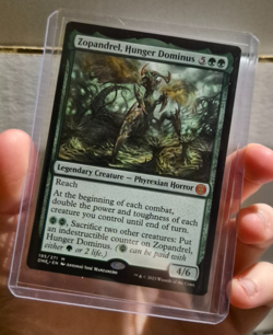 MTG - Zopandrel, Hunger Dominus - Phyrexia: All Will Be One - #195 - Image 2