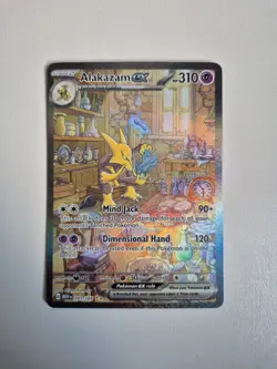 Alakazam ex 201/165 Scarlet & Violet 151 SIR Ultra Rare Pokemon TCG Near Mint - Image 1