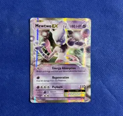 Mewtwo EX 52/108 XY Evolutions Ultra Rare Holo Foil Pokemon Card - NM/Mint - Image 1