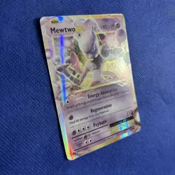 Mewtwo EX 52/108 XY Evolutions Ultra Rare Holo Foil Pokemon Card - NM/Mint - Image 4