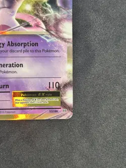 Mewtwo EX 52/108 XY Evolutions Ultra Rare Holo Foil Pokemon Card (Very Clean) - Image 3