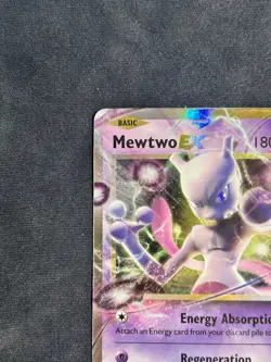 Mewtwo EX 52/108 XY Evolutions Ultra Rare Holo Foil Pokemon Card (Very Clean) - Image 5