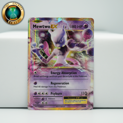 Pokemon Mewtwo EX 52/108 XY Evolutions Ultra Rare Holo Foil NM - Image 1