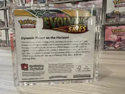 New Pokemon Evolving Skies Booster Box -Factory Sealed 36 Packs + Acrylic case - Image 2