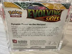 New Pokemon Evolving Skies Booster Box -Factory Sealed 36 Packs + Acrylic case - Image 5