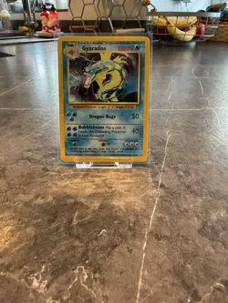 Gyarados Pokemon Card - Holo - Base Set - 6/102 - Image 1