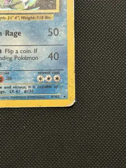 Gyarados 6/102 | Base Set | Holo Pokemon Card HP - Image 5