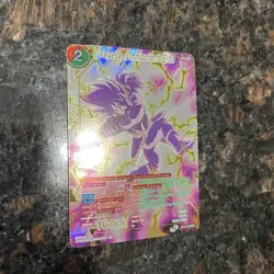 Vegeta Omnipotent Elite BT15-143 SPR Foil Dragon Ball Super Card Game | NM - Image 3