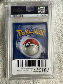 1999 Pokemon Blastoise Holo Card PSA Graded #2 EX - Image 2