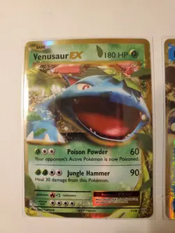 [3 Card Lot] Pokemon XY Evolutions Starter Trio EX Collection - Image 2