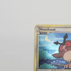 Hoothoot HGSS Black Star Holo Promo Card #HGSS05 2010 Pokemon LP - Image 2