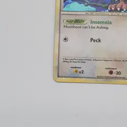 Hoothoot HGSS Black Star Holo Promo Card #HGSS05 2010 Pokemon LP - Image 5