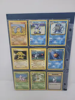 18 Vintage Pokemon Card Lot WOTC 1999 Base Set Shadowless And First Edition Card - Image 2