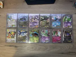 XY Pokemon card collection 12 card lot (EX cards) - Image 1