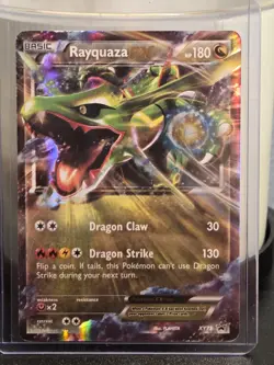 Pokemon TCG XY73 Rayquaza EX Black Star Promo Ultra Rare Holo Card - Image 2