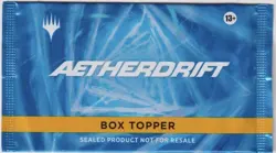 MTG Magic the Gathering Aetherdrift Box Topper Sealed - Image 1