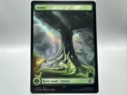 Forest (0307) *FOIL* Final Fantasy NM MTG - Image 1