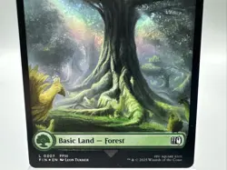 Forest (0307) *FOIL* Final Fantasy NM MTG - Image 4