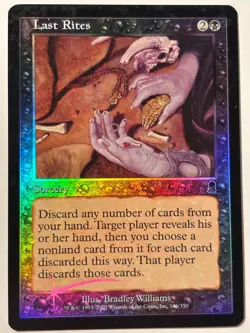 Last Rites Odyssey FOIL MTG Magic the Gathering - Image 1