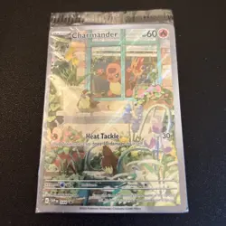 Pokemon TCG Charmander 044 Holo Black Star Promo SEALED with *FREE SHIPPING * - Image 2