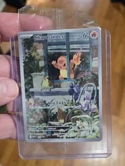Pokemon TCG Charmander 044 Sv: Scarlet & Violet Black Star Promo Holo SEALED - Image 1