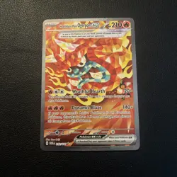 Pokemon TCG Hearthflame Mask Ogerpon Card Twilight Masquerade 212/167 - Image 1