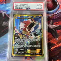Gyarados Ex Secret Pokemon Xy Breakpoint 123/122 PSA 8 - Image 1