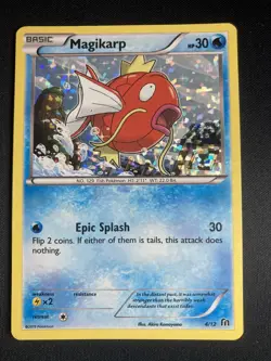 Pokemon Magikarp McDonalds 2014 Promo Card 4/12 - Image 1