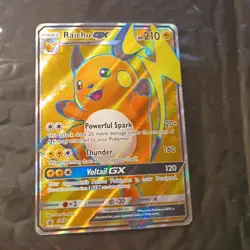Raichu GX SM90 Full Art Holo Black Star Promo Pokemon Shining Legends - Image 3