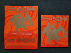 Pokemon XY Evolutions ETB Player's Guide & Box Cover Featuring Charizard - Image 1