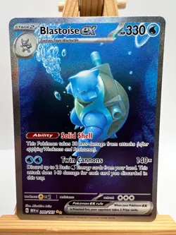 Pokemon TCG - S&V 151 - 200/165 Blastoise ex - Special Illustration Rare - NM/M - Image 1