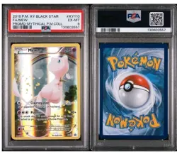 2016 POKEMON XY BLACK STAR PROMO MYTHICAL POKEMON COLL #XY110 FULL ART/MEW PSA 6 - Image 3