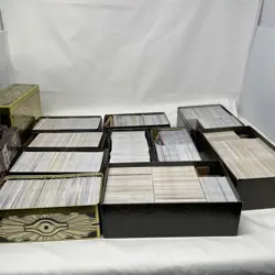 Yu-Gi-Oh! 2000+ Card Collection Lot With 10 Tins Commons And Rares LP MP - Image 1