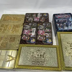 Yu-Gi-Oh! 2000+ Card Collection Lot With 10 Tins Commons And Rares LP MP - Image 3