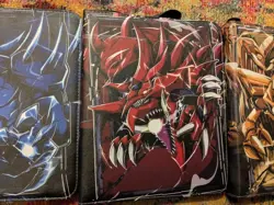 YU-GI-OH 3 BINDER LOT OBELISK/SLIFER/RA - Image 3