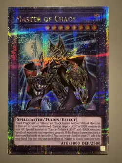 YUGIOH MASTER OF CHAOS ASIA ENGLISH EDITION ES01-AE022 25TH FOIL QCSR - Image 1