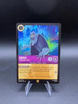 Hades Looking For A Deal 56/204 Disney Lorcana Whispers In The Well - Image 1