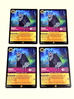 Disney Lorcana Whispers in the Well - Hades #56/204 Legendary Non Foil (4) - Image 3