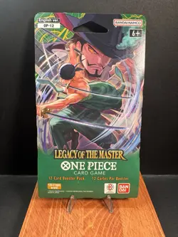 Sleeved Booster Pack - One Piece TCG OP12 Legacy Of The Master Factory Sealed - Image 1