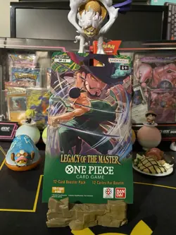 Sleeved Booster Pack - One Piece TCG OP12 Legacy Of The Master Factory Sealed - Image 1