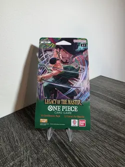 Sleeved Booster Pack - One Piece TCG OP12 Legacy Of The Master Factory Sealed - Image 1