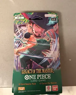 Sleeved Booster Pack - One Piece TCG OP12 Legacy Of The Master Factory Sealed - Image 1