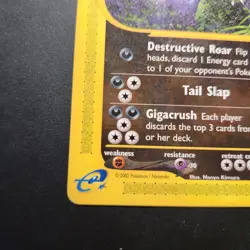 2002 Tyranitar 40/147 - Aquapolis Non-Holo Regular Rare - Pokemon TCG - LP - Image 4