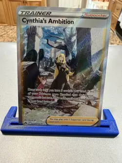 Cynthia's Ambition GG60/GG70 Pokemon Crown Zenith: Galarian Gallery Holo NM - Image 1