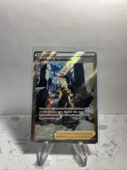 Cynthia's Ambition GG60/GG70 Pokemon Crown Zenith Galarian Gallery Near Mint - Image 2