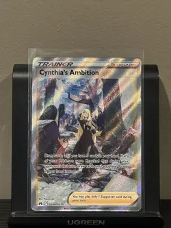 Pokemon Crown Zenith Cynthia’s Ambition GG60/GG70 Galarian Gallery Ultra Rare NM - Image 1