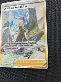Pokemon TCG Cynthia's Ambition GG60/GG70 Crown Zenith: Galarian Gallery NM/M - Image 5