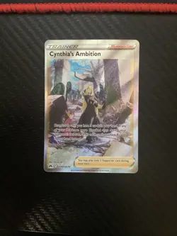 Cynthia’s Ambition GG60/GG70 Galarian Gallery Pokemon Card Crown Zenith NM - Image 1